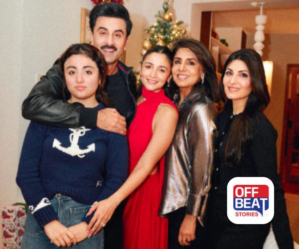 રણબીર કપૂર અને આલિયા ભટ્ટે પરિવાર સાથે કરી ક્રિસમસની ઉજવણી