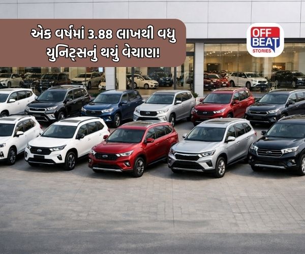વર્ષમાં 3.88 લાખથી વધુ યુનિટ્સનું વેચાણ કરીને આ કંપનીએ રચ્યો ઇતિહાસ!