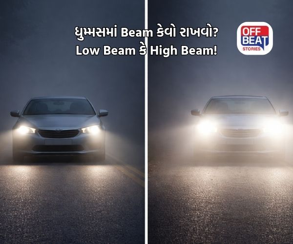 ધુમ્મસમાં Low Beam રાખવો કે High Beam?