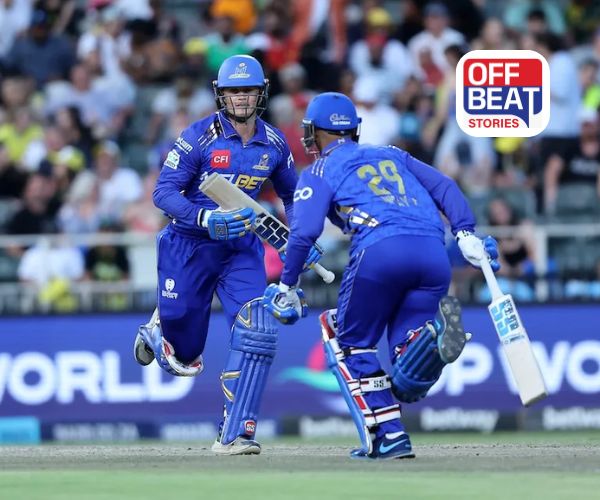 MI ના બેટ્સમેને SA20 માં બનાવ્યો ઐતિહાસિક રેકોર્ડ!