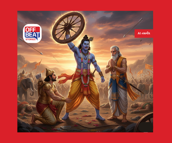 યુદ્ધના 9મા દિવસે શ્રીકૃષ્ણે કેમ તોડી પોતાની જ પ્રતિજ્ઞા?