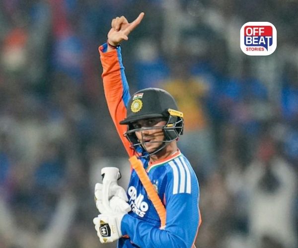 IND vs NZ; શું Abhishek Sharma ના બેટમાં સ્પ્રિંગ હતું?