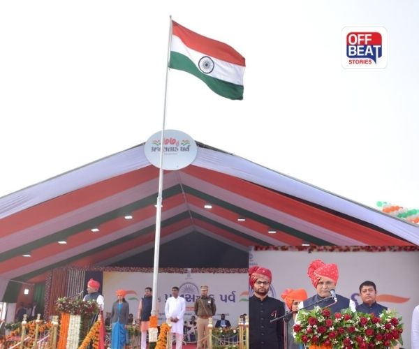 વાઘોડિયામાં 77 માં પ્રજાસત્તાક પર્વની જિલ્લા કક્ષાની શાનદાર ઉજવણી