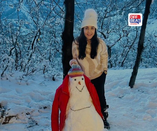 પ્રીટિ ઝિન્ટાએ બરફમાં ‘સ્નો-મેન'ની જગ્યાએ બનાવી ‘સ્નો-ગર્લ’