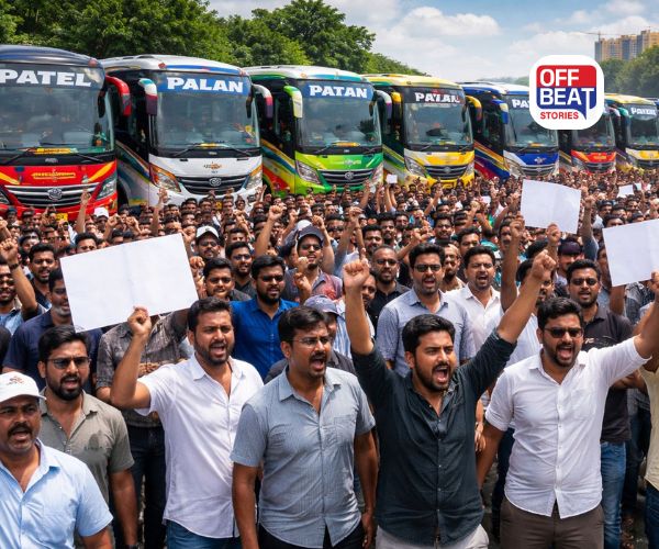 2×2 ટુરિસ્ટ બસો બંધના નિર્ણય સામે ટ્રાવેલર્સનો ઉગ્ર વિરોધ