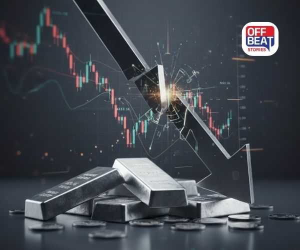 ચાંદીના ભાવમાં થયો 35% નો ઘટાડો!