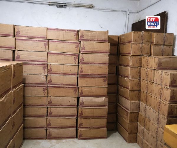 કણકીની આડમાં ચાલતું દારૂનું સ્મગલિંગ ઝડપાયું