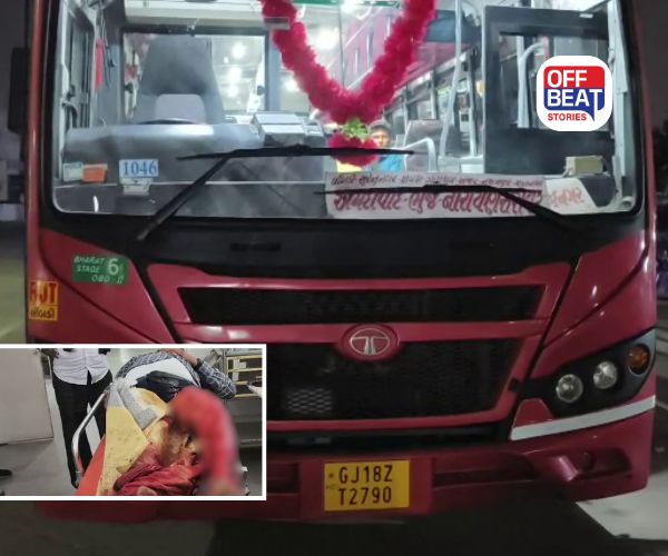 લીંબડી બસ સ્ટેન્ડમાં ST ડ્રાઈવરની મોટી બેદરકારી