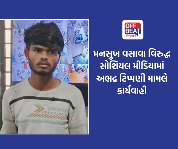 મનસુખ વસાવા વિરુદ્ધ સોશિયલ મીડિયા પર કોણે કરી અભદ્ર ટિપ્પણી!