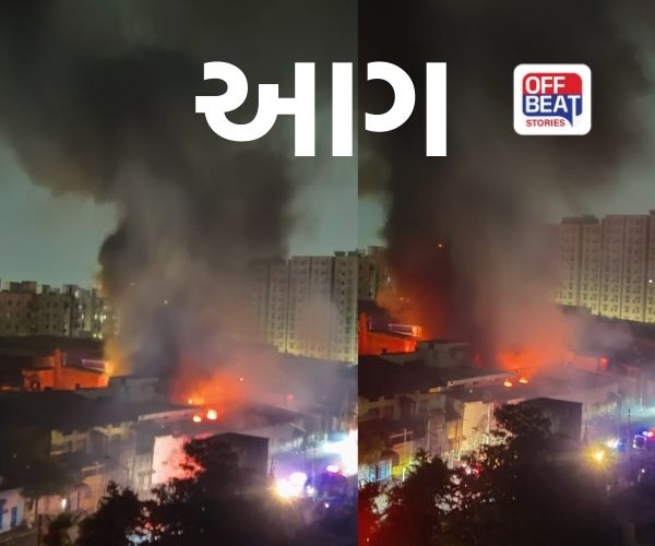 નરોડામાં અગરબત્તીના કારખાનામાં લાગી ભયાનક આગ