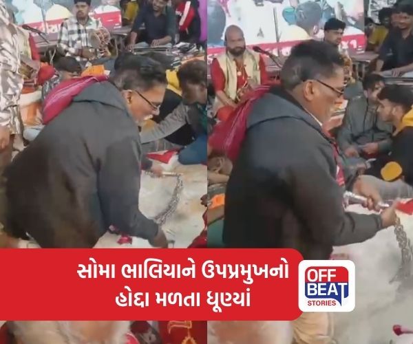 રાજકોટમાં ભાજપના કાર્યકર સોમા ભાલિયાને ઉપપ્રમુખનો હોદ્દા મળતા ધૂણ્યાં