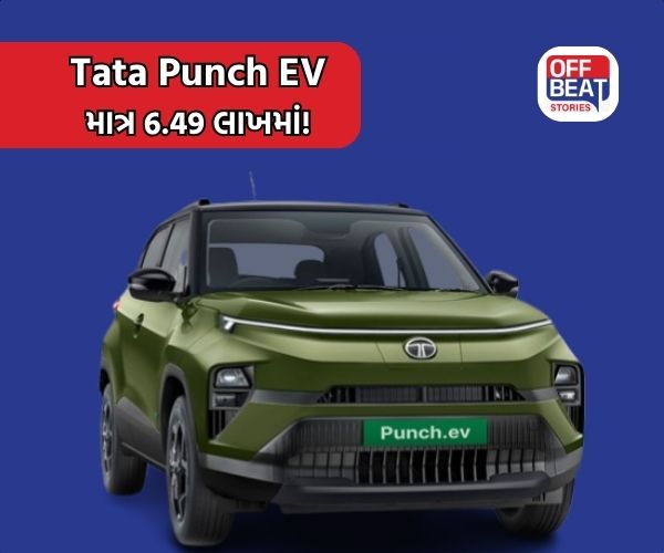 માત્ર 6.49 લાખ રૂપિયામાં લોન્ચ થઈ Tata Punch EV!