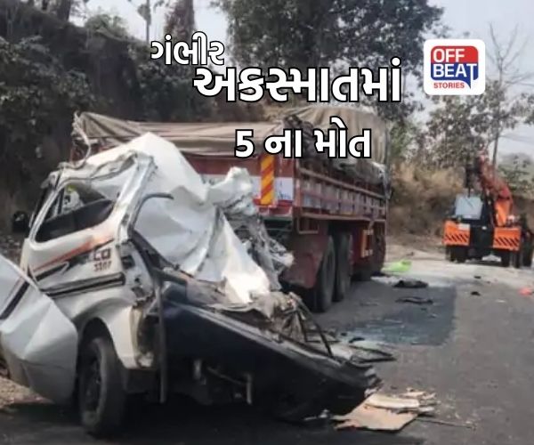 વલસાડના કપરાડા નજીક ભયાનક અકસ્માત