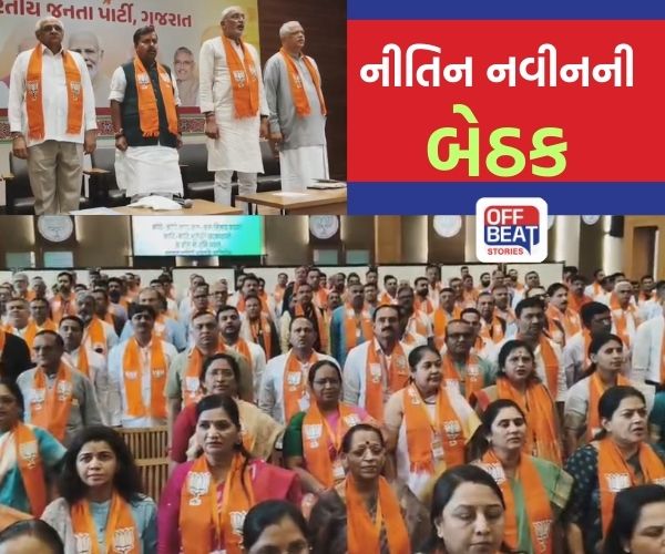 નીતિન નવીનએ જિલ્લાનાં પ્રમુખ-મહામંત્રીઓના લીધા ‘ક્લાસ’!