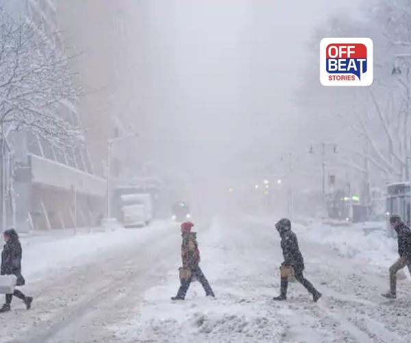 અમેરિકામાં બરફીલા તોફાને મચાવી તબાહી