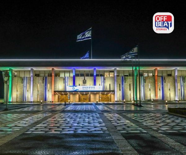 ‘ત્રિરંગા’થી રોશન કરવામાં આવી 'નેસેટ'!