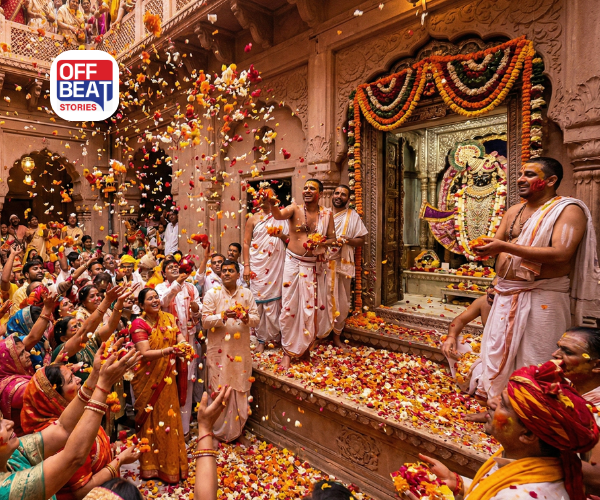 બાંકે બિહારી મંદિરમાં 28 ફેબ્રુઆરીએ રમાશે ફૂલોની હોળી