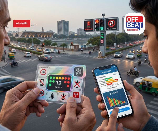 ટ્રાફિક નિયમોના ભંગ બદલ કપાશે પોઈન્ટ્સ