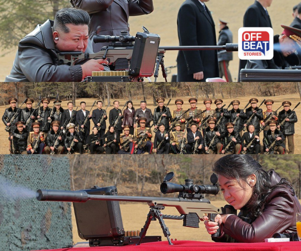 કિમ જોંગનો 'રાઈફલ' પ્રેમ