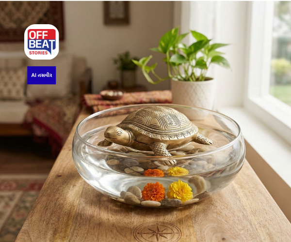 ઘરની આ દિશામાં રાખો ધાતુનો કાચબો