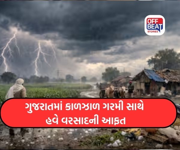 કાળઝાળ ગરમી વચ્ચે ગુજરાતમાં ભૂક્કા કાઢી નાંખશે વરસાદ