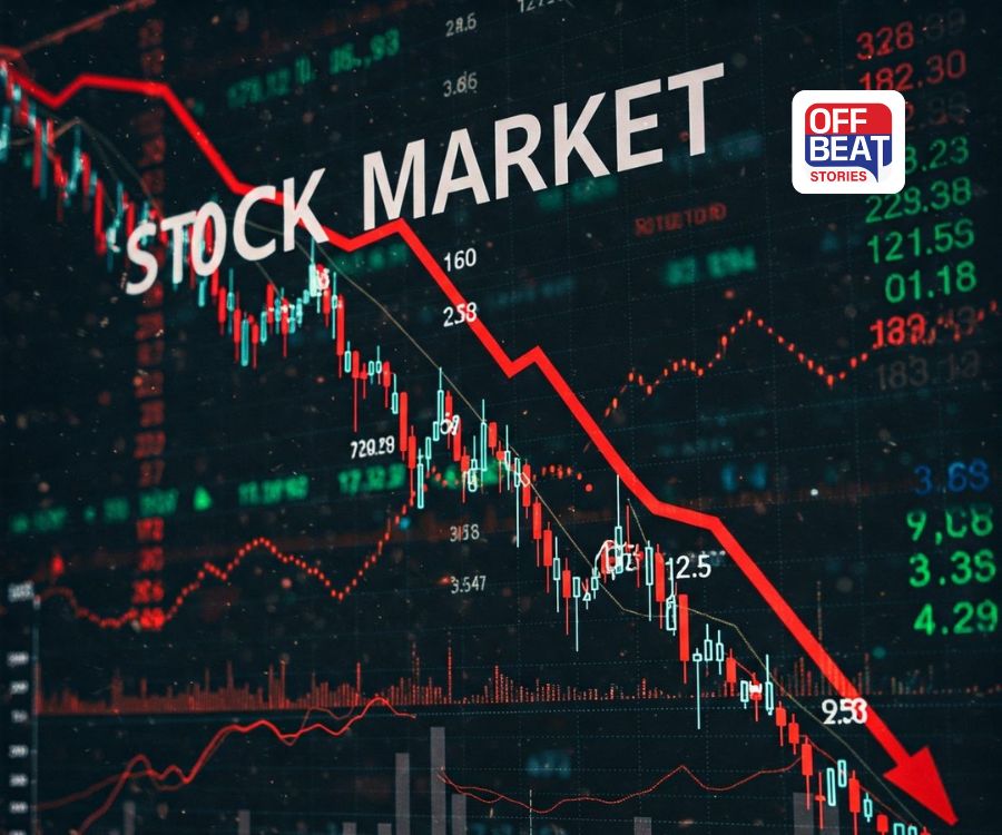 શેરબજારમાં 22 મહિનાનો સૌથી મોટો ઘટાડો