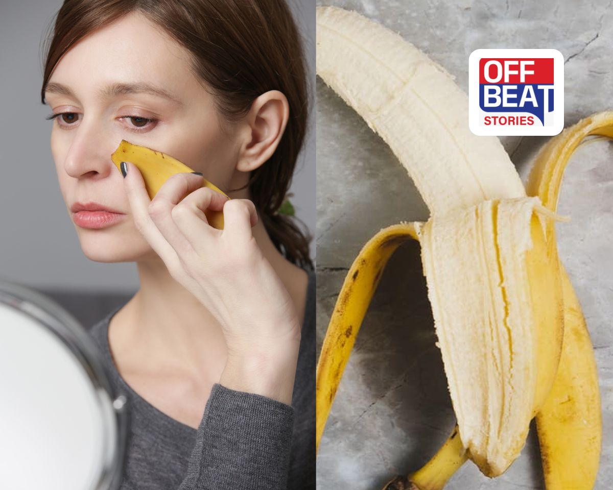 Banana peel skin benefits