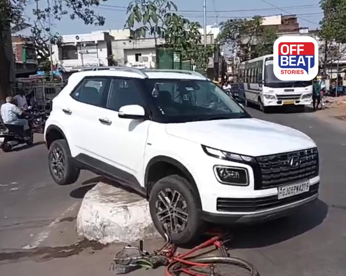 વડોદરાના દિવાળીપુરામાં કાળમુખી કાર