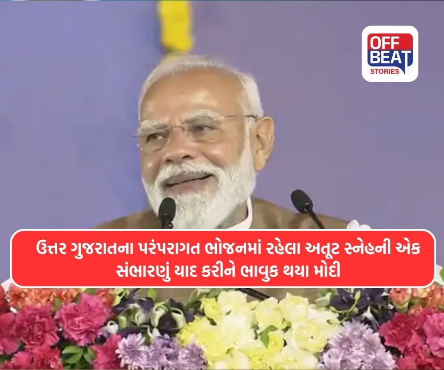 ઉત્તર ગુજરાતની ઘરતી પર PM મોદીએ યાદ કર્યા એ દિવસો...