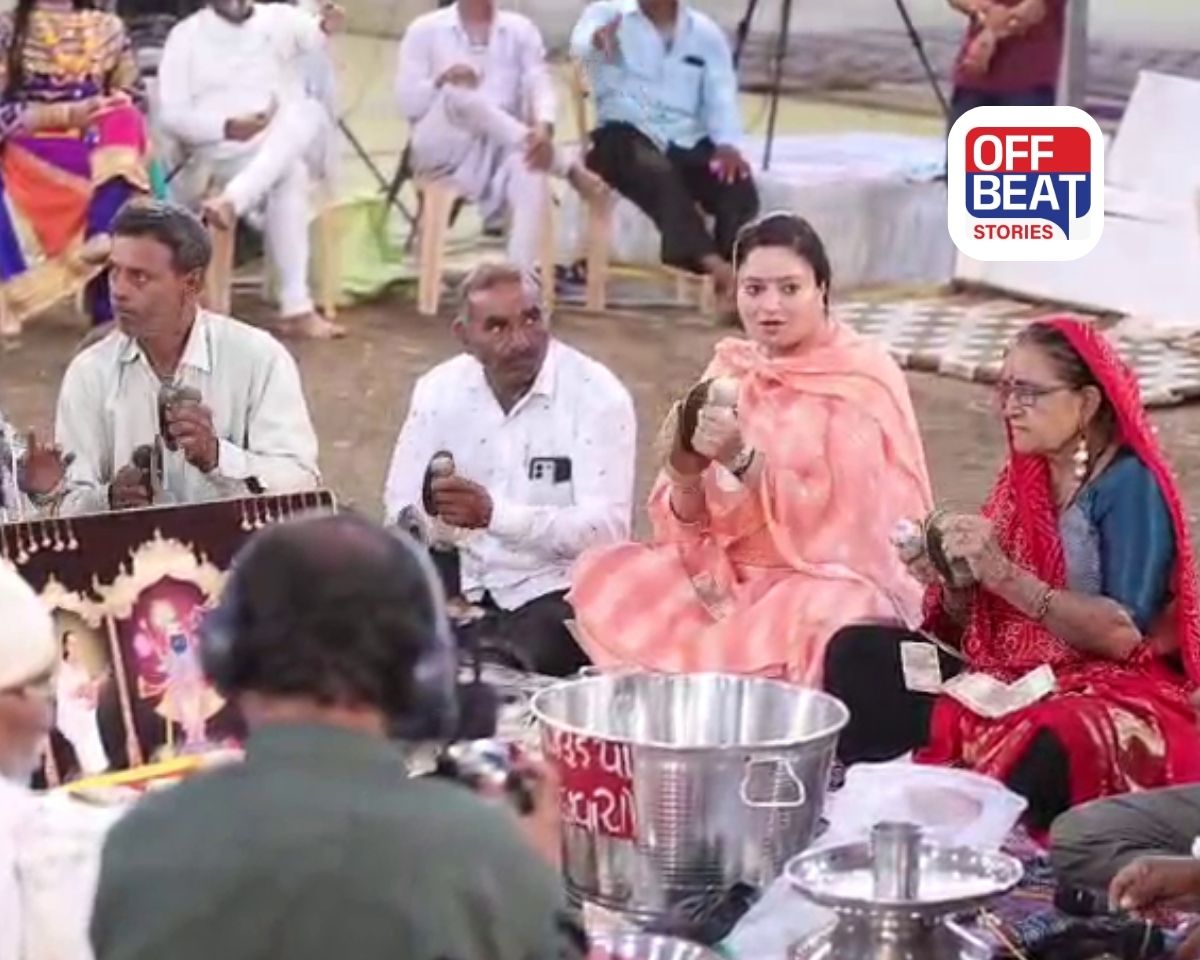 ખંભાળીયામાં સાંસદ પૂનમ માડમનો ભક્તિમય અંદાજ