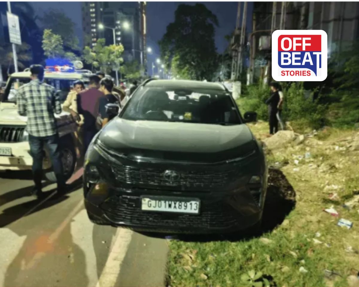 અમદાવાદના સાયન્સ સિટી રોડ પર કારમાંથી લાશ મળી