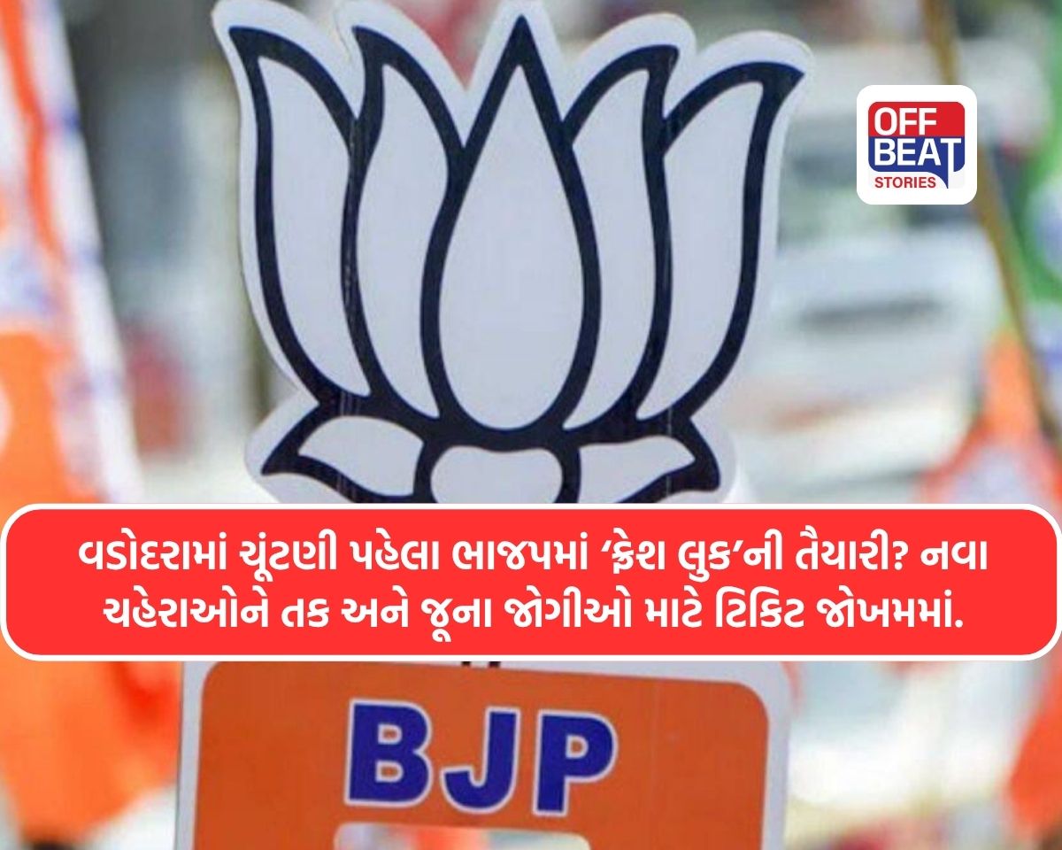 વડોદરા VMC ચૂંટણી પહેલા ભાજપમાં મોટો ફેરફાર?