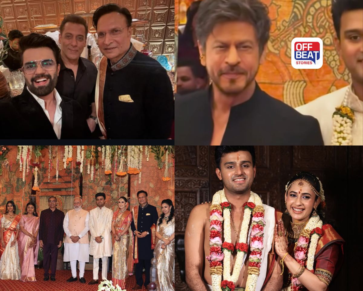 રજત શર્માની પુત્રીના લગ્નમાં પહોંચ્યા શાહરૂખ અને સલમાન ખાન