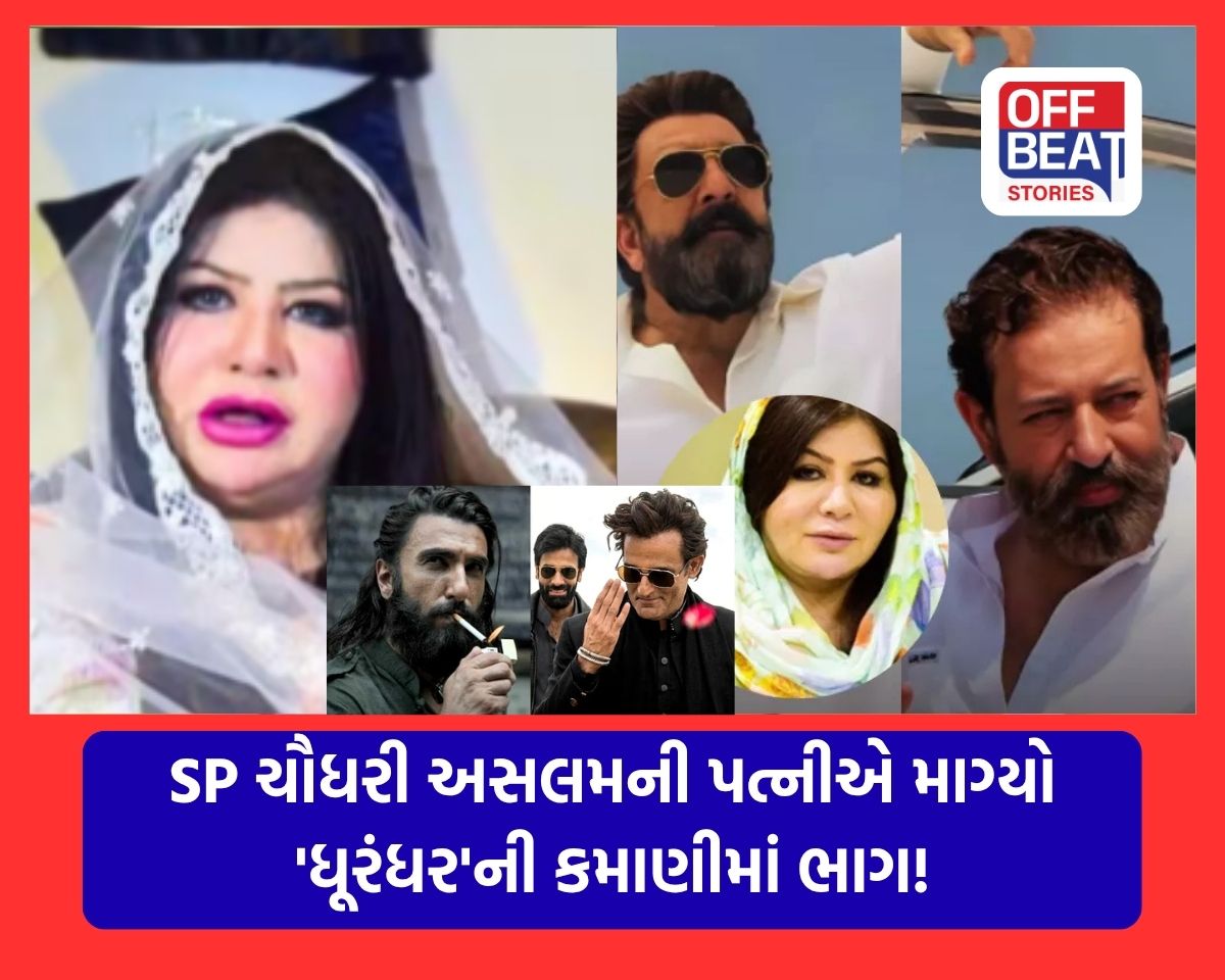 SP ચૌધરી અસલમની પત્નીએ માગ્યો 'ધૂરંધર'ની કમાણીમાં ભાગ