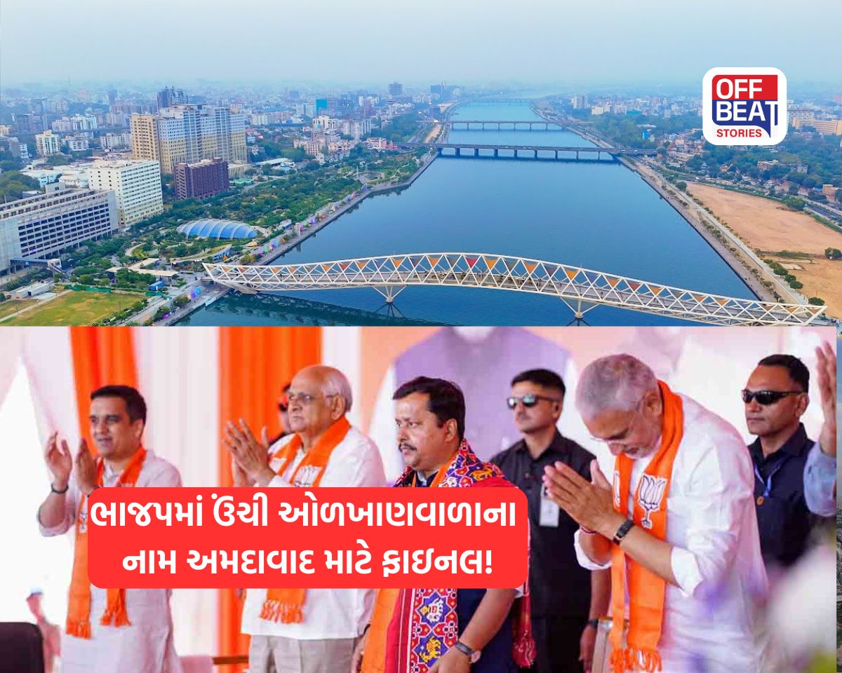 ભાજપમાં ઉંચી ઓળખાણવાળાના નામ અમદાવાદ માટે ફાઇનલ
