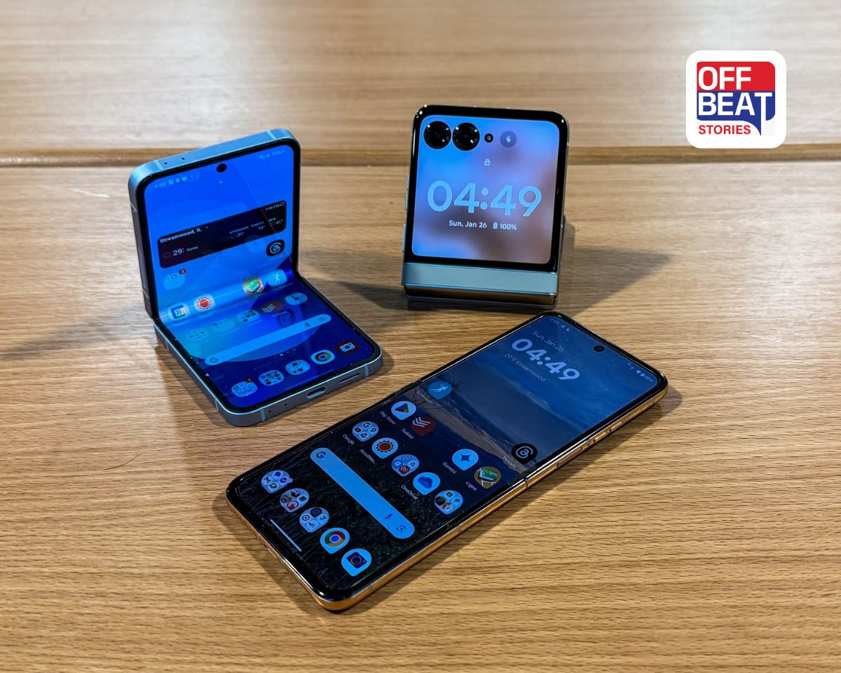 Latest Flip Smartphone Image