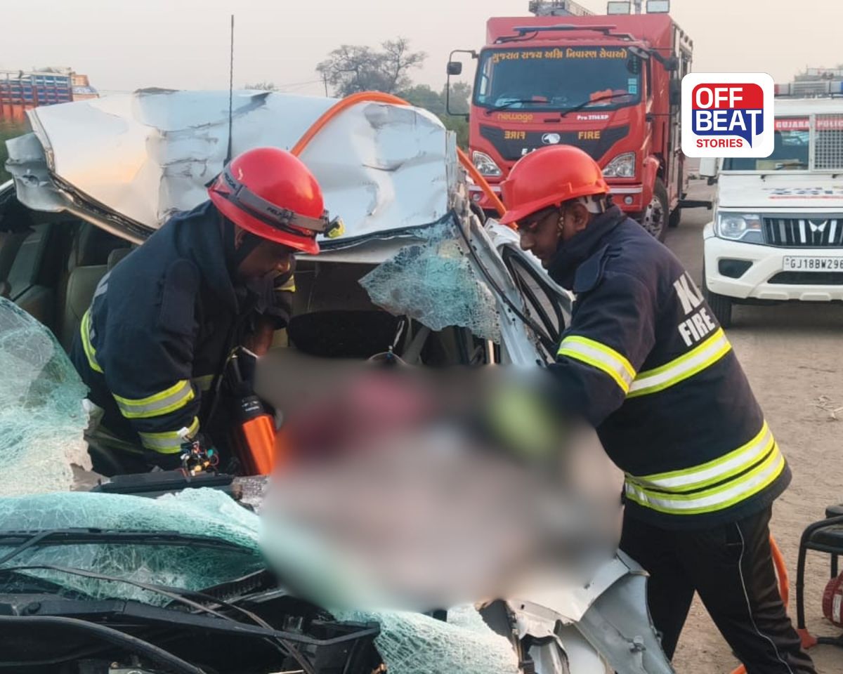 કઠણથી કઠણ કાળજું કંપી ઉઠે તેવો અકસ્માત