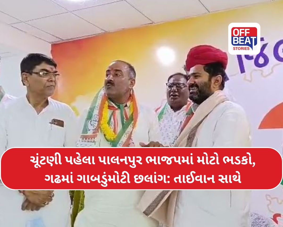પાલનપુર ભાજપમાં મોટો રાજકીય ઝટકો
