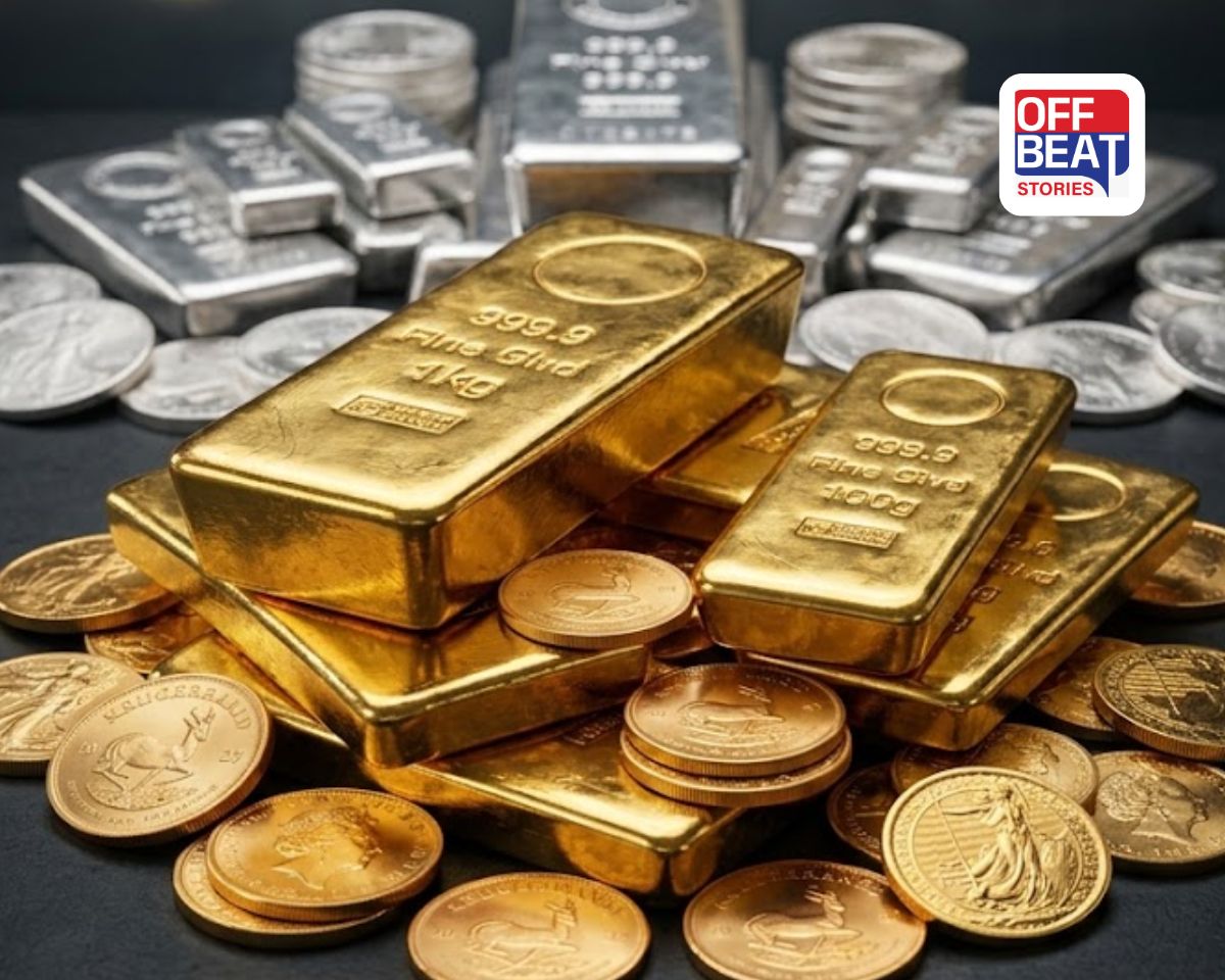 Gold Silver Bars Image