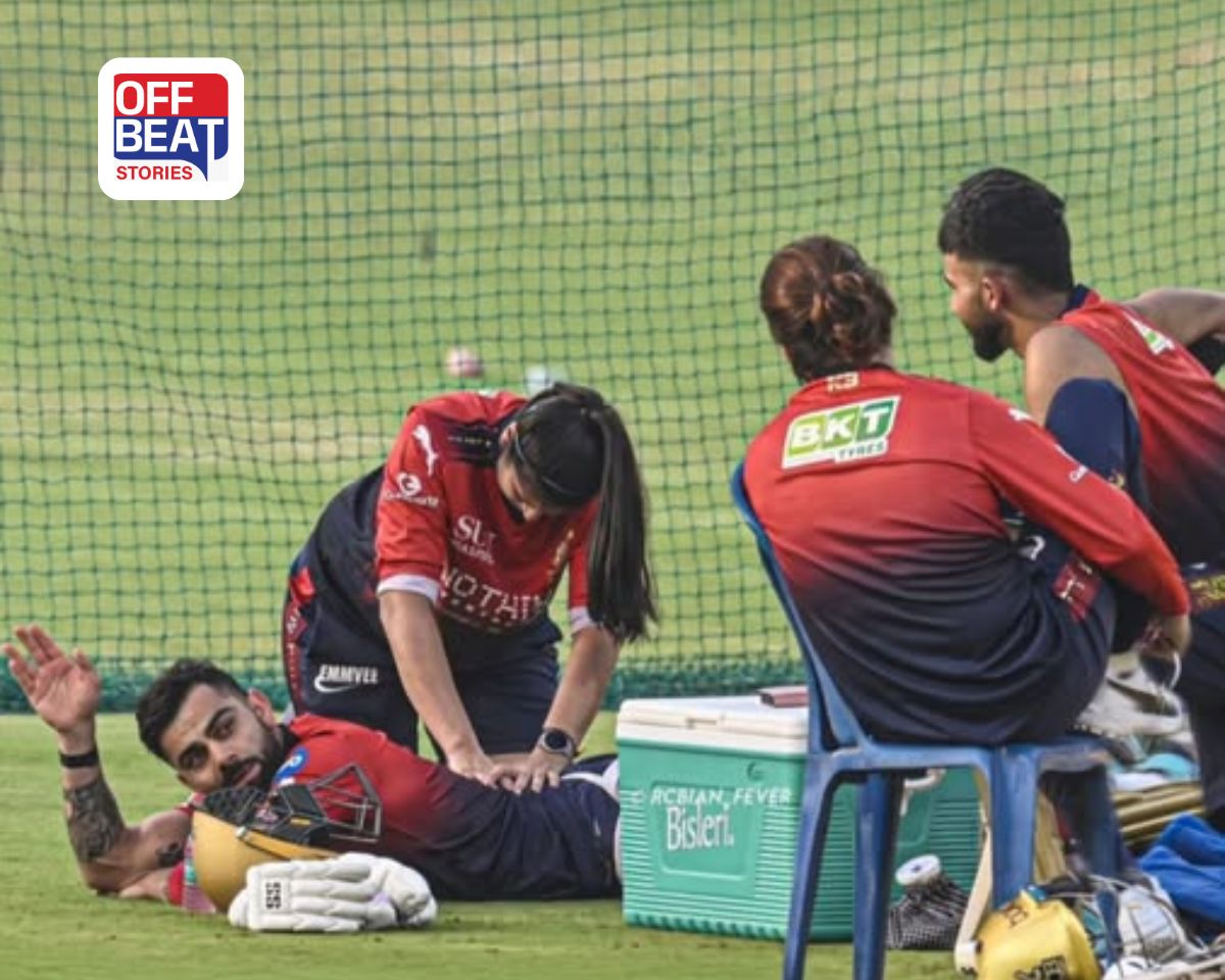 વિરાટ કોહલીને ફિટ રાખતી આ યુવતી કોણ?