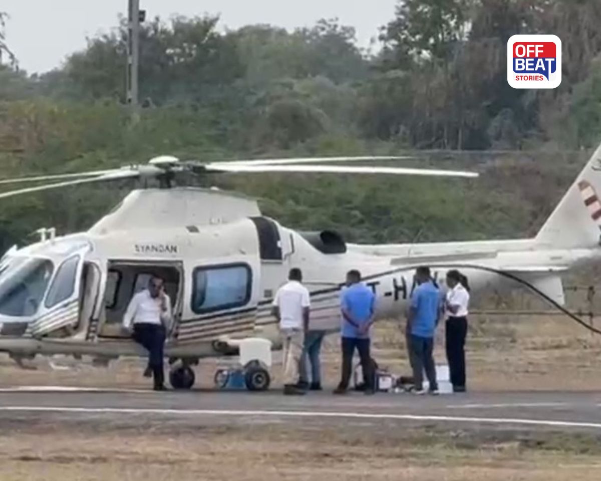 મુખ્યમંત્રીના હેલિકોપ્ટરમાં સર્જાઈ ટેકનીકલ ખામી!