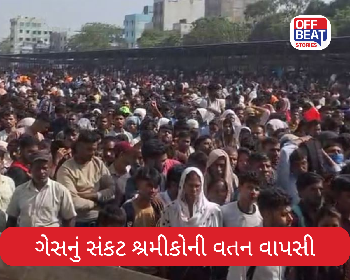 સુરતમાં ગેસનું સંકટ યથાવત કોરોના જેવા સર્જાય દ્રશ્યો