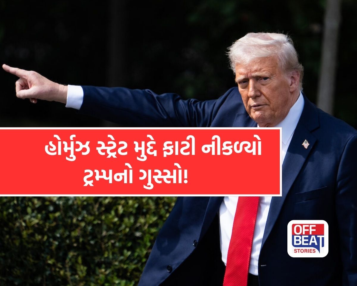 હોર્મુઝ સ્ટ્રેટ મુદ્દે સવાલ પૂછતા ભડક્યા ટ્રમ્પ!