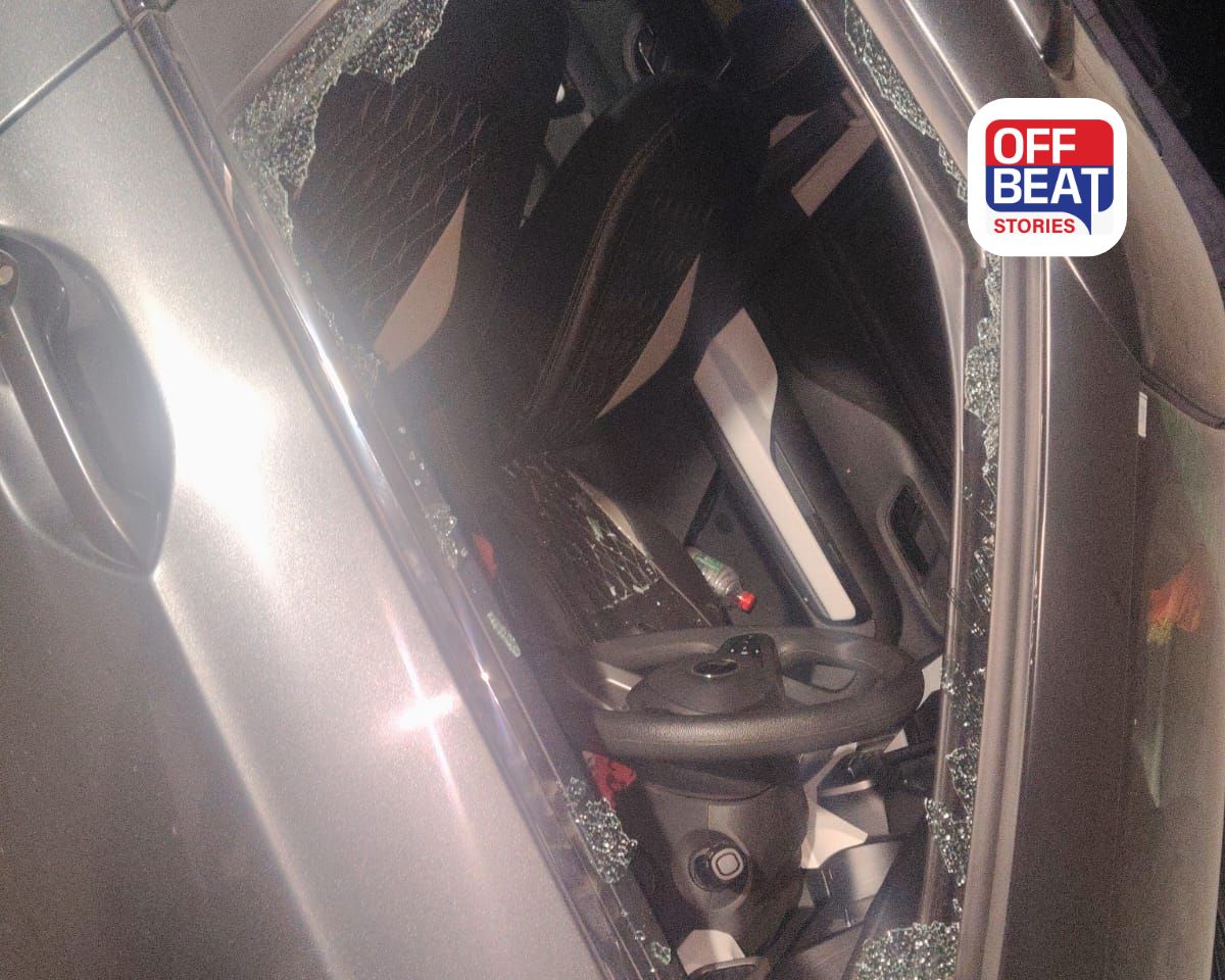 મહેસાણા ચૂંટણી પ્રચાર બાદ ભાજપ ઉમેદવારના કાફલા પર પથ્થરમારો