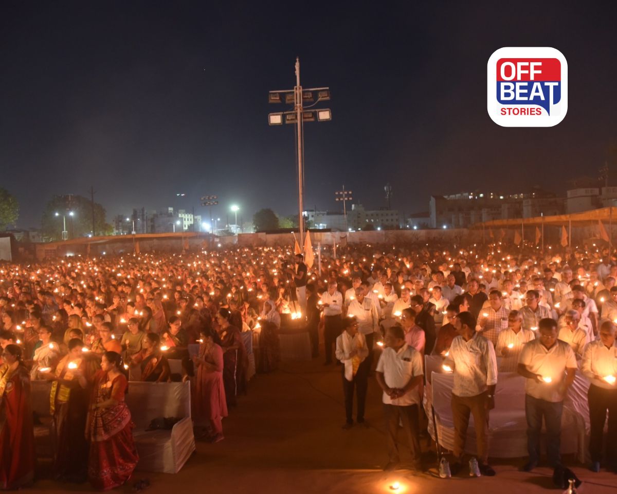 મહેસાણામાં 8,000થી વધુ ભક્તો દ્વારા મા ઉમિયાની મહાઆરતી