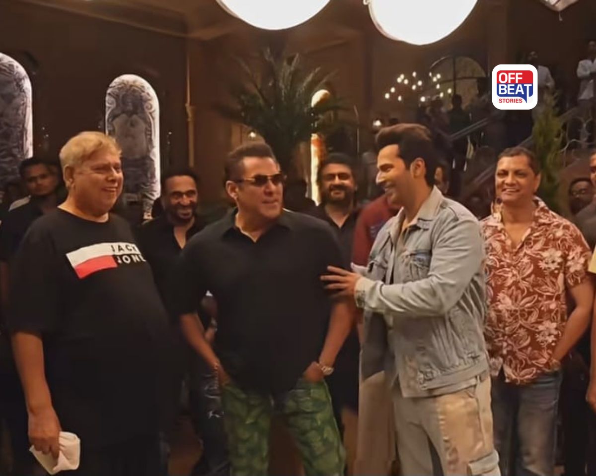 સલમાન સામે ડાન્સ કરવામાં વરુણના છૂટ્યા પરસેવા