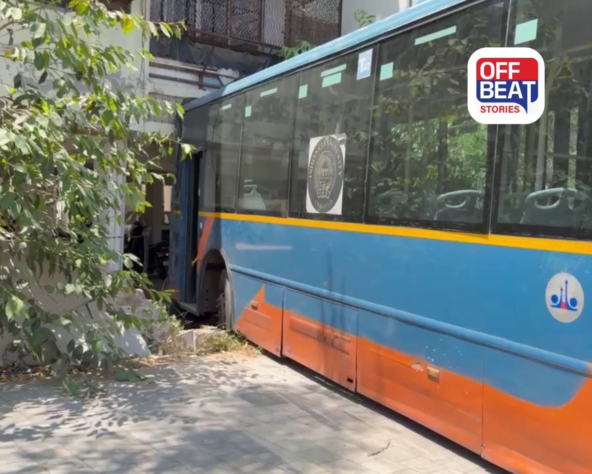 અમદાવાદમાં BRTS બસ ચાલક બેકાબૂ