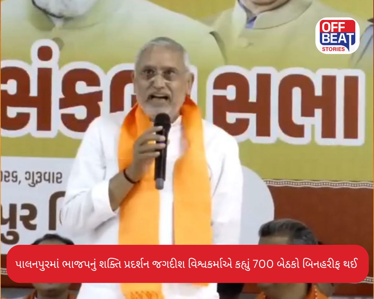 પાલનપુરમાં ભાજપનું શક્તિ પ્રદર્શન