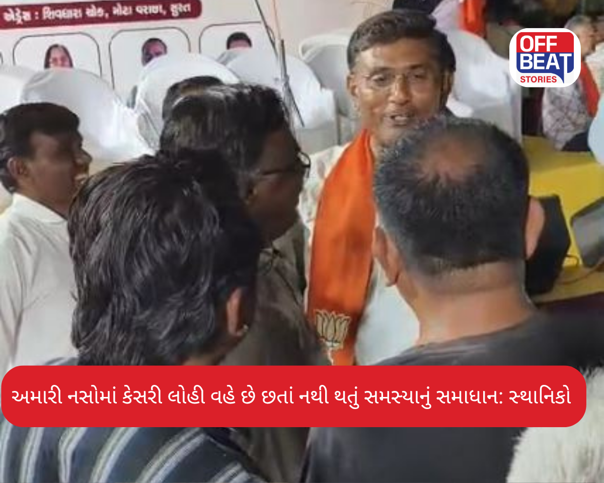 'અમારી નસોમાં લાલનાં બદલે વહે છે કેસરી લોહી'