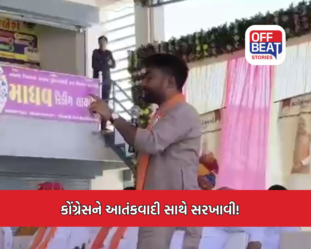 "પાકિસ્તાનનો યુવક ભટકે તો આતંકવાદી બને અને ભારતનો કોંગ્રેસી"